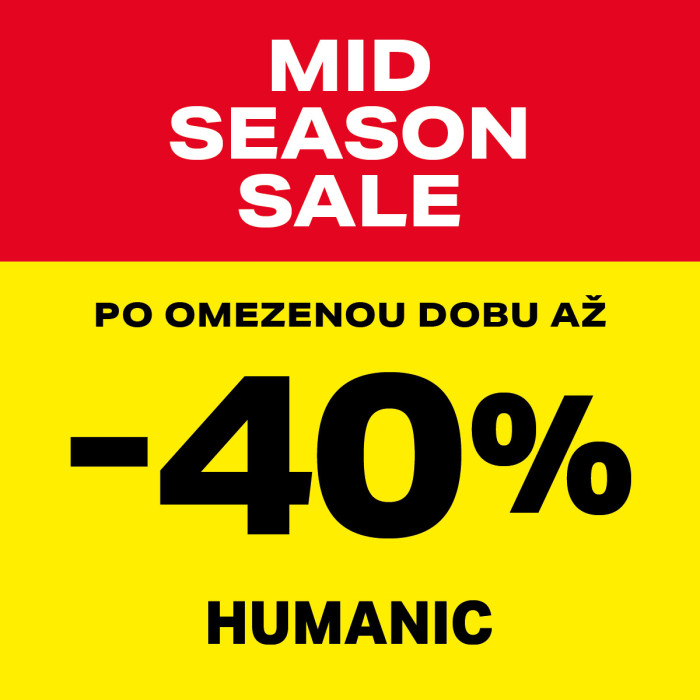 Mid season sale v Humanic! Až -40 % po omezenou dobu!